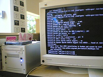 Custom miniature Linux server